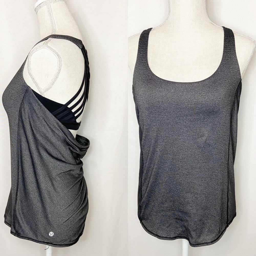 Lululemon Wild Tank - Open Back with builtin Bra